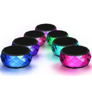 Candylight LED Stereo Bluetooth Mini Speaker And MP4 Player